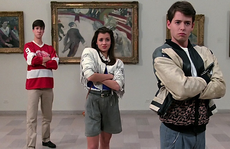 Ferris Bueller's Day Off Museum Scene